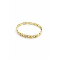 Taşlı Tf Bilezik - Altın