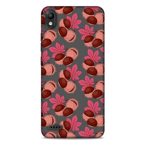 Frutix Kestane 02 LG K20 2019 Kılıf Desenli Silikon