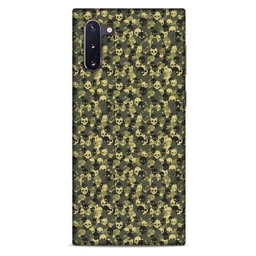 Kamuflaj 78 Samsung Galaxy Note 10 Kılıf Silikon Kapak