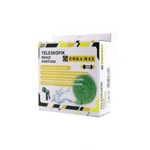 Teleskopik Uzayan 10 m Bahçe Hortumu - 7 Fonksiyonlu Tetikli Tabanca