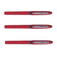 UNİBALL GRIP MİCRO ( 0.5 ) ROLLER KALEM KIRMIZI ( Üç Adet )