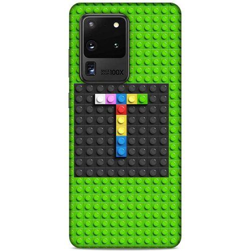Lopard Samsung Galaxy S20 Ultra Uyumlu Kılıf BloX (32) Soft Silikon Kılıf T Harfi