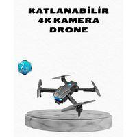 4k Kamera Özellikli Katlanabilir Drone Wi-fi Ve Yükseklik Sabitlemeli