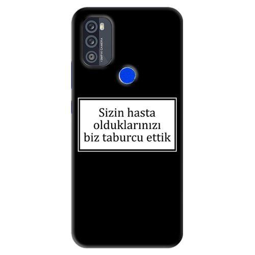 Reeder P13 Blue Max 2021 Kılıf HD Yazı Baskılı Silikon Arka Kapak - Yazı 1