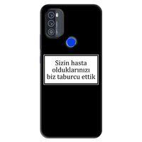 Reeder P13 Blue Max 2021 Kılıf HD Yazı Baskılı Silikon Arka Kapak - Yazı 1