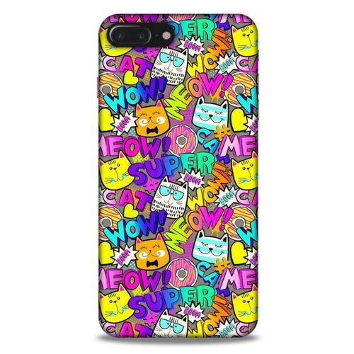 Graffitix (12) Desenli Silikon Kapak Apple Iphone 8 Plus Kılıf