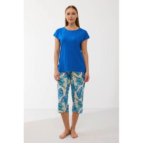 Anıl 11702  Kadın T-shirt Ve Pantalon Takım