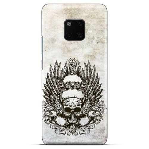 Lopard General Mobile GM 20 Uyumlu Kılıf Tattoo's (6) Silikon Kılıf Siyah Gri