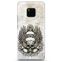 Lopard General Mobile GM 20 Uyumlu Kılıf Tattoo's (6) Silikon Kılıf Siyah Gri