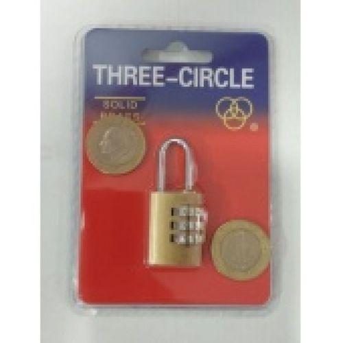 Trı Cırcle 20 Mm Şifreli Pirinç Asma Kilit 5 Adet