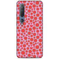 Xiaomi Mi 10 Uyumlu Kılıf Pembe Delisi (30) Silicone Case Karpuz