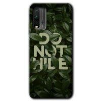 Xiaomi Redmi 9T Kılıf Baskılı Arka Kapak - Do Not Hide +Tam Ekran Koruyucu
