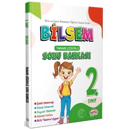2. Sınıf Bilsem Tamamı Çözümlü Soru Bankası Editör Yayınları