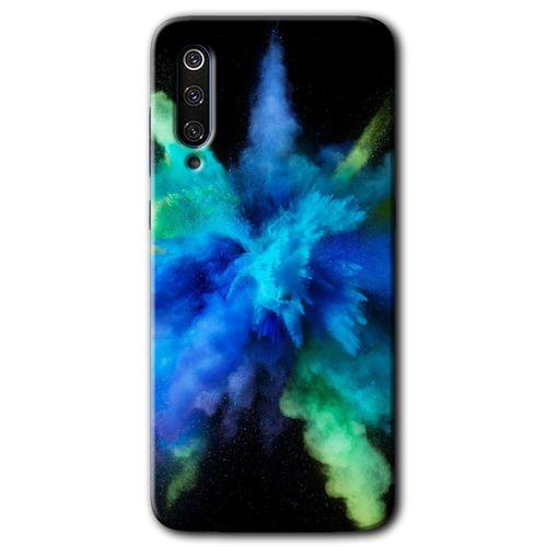 Xiaomi Mi 9 SE Kılıf HD Desen Baskılı Arka Kapak - Karışım 1 + Kırılmaz Cam