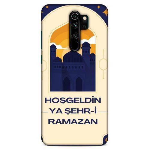 Lopard Xiaomi Redmi Note 8 Pro Uyumlu Kılıf Ramazan (17) Baskılı Tasarım Kılıf