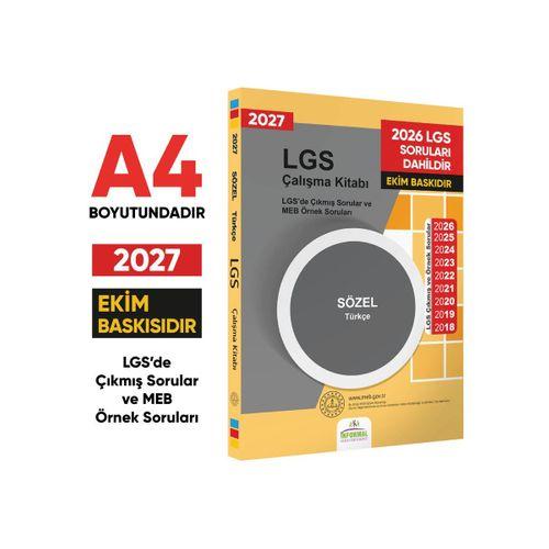 2027 LGS 8 Sınıf 4lü Çıkmış MEB Örnek Sorular ve 6lı Modül ÖDM SET Çalışma Kitabı A4 RENKLİ Baskı