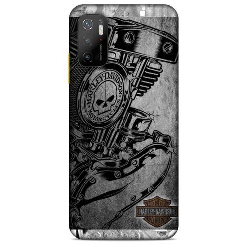 Xiaomi Poco M3 Pro Uyumlu Kılıf Motorsiklet (41) Tank Kılıf Harley