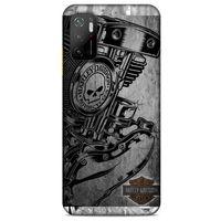 Xiaomi Poco M3 Pro Uyumlu Kılıf Motorsiklet (41) Tank Kılıf Harley