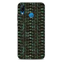 Huawei P20 Lite Kılıf Dragons (9) Kılıf Ejderha Cilt Açık Yeşil