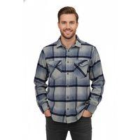 Erkek Kışlık Çift Cep Kapaklı Oduncu Gömlek BGL-ST04930