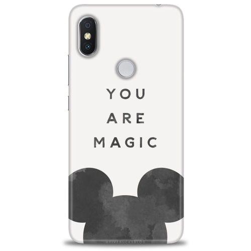 Xiaomi Redmi Note 6 Pro Kılıf HD Baskılı Kılıf - You Are Magic + Tam Ekran Koruyucu