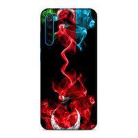 Xiaomi Redmi Note 8T Uyumlu Kılıf Azarbaijan (12) Koruyucu Silikon Azerbaycan Türk Bayrakları