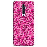 Oppo Reno 2z Uyumlu Kılıf Pembe Delisi (32) Soft Silikon Kılıf Kamuflaj