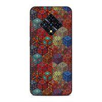 Lopard İnfinix Zero 8 Uyumlu Kılıf Ethnic Culture (46) Core Armor Kılıf