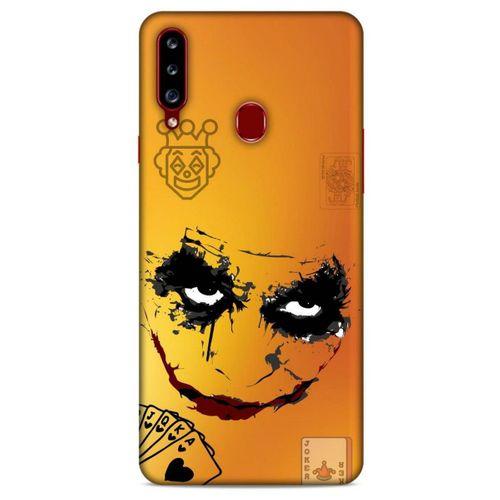 Samsung Galaxy A20s Uyumlu Kılıf Joker (7) Telefon Kılıfı Turuncu