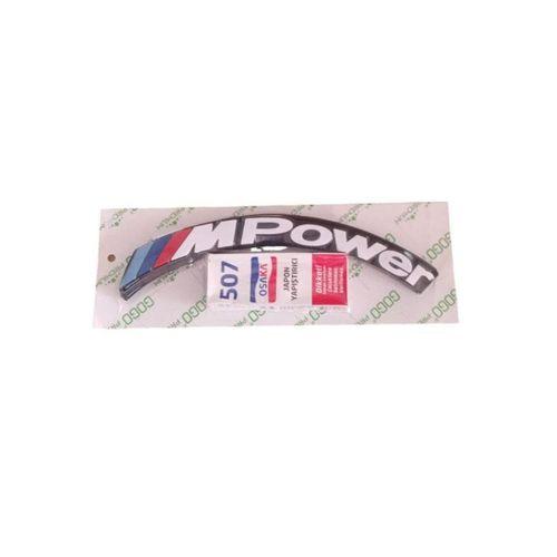 Lastik Yanak Yazısı M POWER BEYAZ#