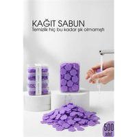 Parfümlü Elde Eriyen Kağıt Sabun - 500 lü paket Sihirli Sabun – Hijyenik Seyahat Kutusu