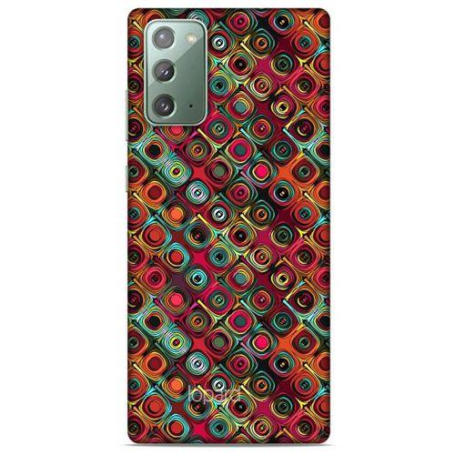Samsung Galaxy Note 20 Kılıf Pastel Renkler (38) Neo Hybrid Kılıf Kırmızı Tonlar