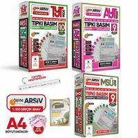 2026 TYT-AYT-MSÜ ÖSYM Çıkmış Soru Tıpkı Basım 28li (10+9+9) Deneme Paketi Video Çözümlü Türkiye Geneli