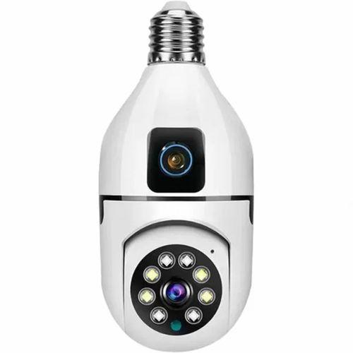 Çift Lensli Duy Girişli Kablosuz Ampul Kamera
