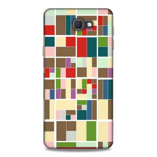 Lopard Samsung Galaxy J7 Prime Uyumlu Kılıf Soyut Sanat (47) Baskılı Crystal Flex Kılıf