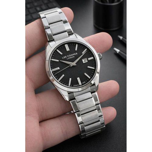 Lee Cooper Erkek Kol Saati 50 Metre Suya Dayanıklı Çelik Kordon + Bileklik Hediyeli VS.BLKT.0837