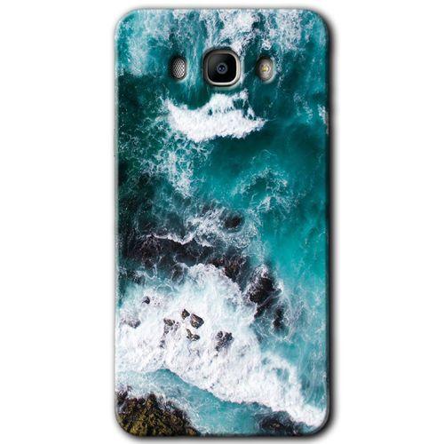 Potkal Hediye Fabrikası Samsung Galaxy J7 2016 Kılıf HD Desen Baskılı Arka Kapak - Deniz Kıyısı
