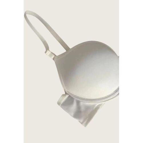 Mikro Kumaş İçi Boş Balenli Günlük Tek Desteksiz Sütyen