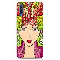 Lopard Samsung Galaxy A30s Uyumlu Kılıf Sürreal Yüzler ♀ (42) Rugged Armor Kılıf Desenli