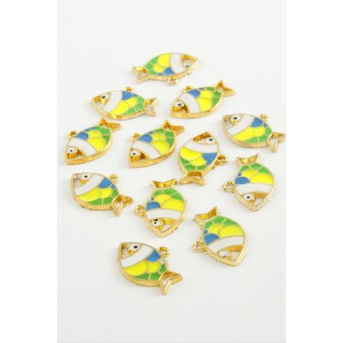 Balık Tek Kulp Mineli Bileklik ve Kolye Ucu Aparatı 1 Adet