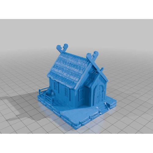 Rohan Houses Edoras 10mm Ölçek – 6911445