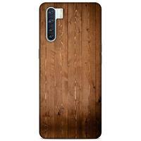 Lopard Oppo A91 Uyumlu Kılıf Wood'X (7) Telefon Kılıfı Baskılı