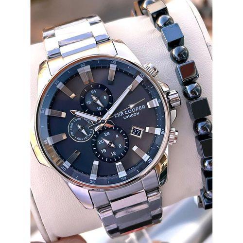 Lee Cooper 2 Yıl Garantili Suya Dayanıklı Çelik Kordon Renk Atma Yapmaz VS.BLKT.0624