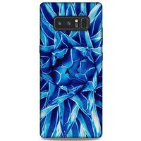 Lopard Samsung Galaxy Note 8 Uyumlu Kılıf Bahar (13) Silikon Kap Açık Mavi