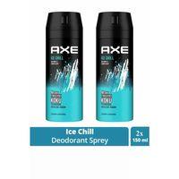 2 Adet Axe Ice Chill Erkek Deodorant Sprey 150 ml