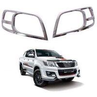Toyota Hilux Uyumlu 2012 2015 Ön Far Kaplama ABS Krom Parça