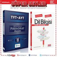 Toprak Yayıncılık TYT AYT Paragraf Deneme ve AKM Dil Bilgisi Soru Bankası Seti 2 Kitap