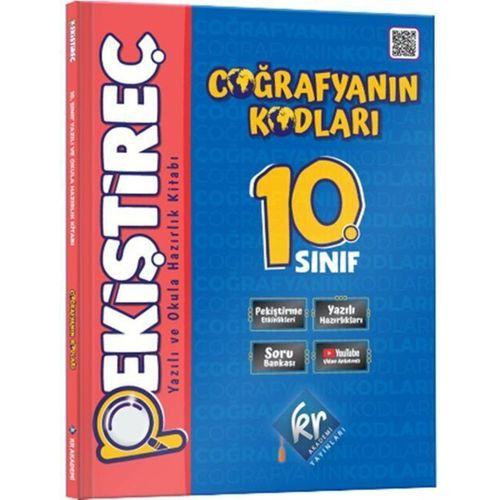 10. Sınıf Coğrafyanın Kodları Pekiştireç Yazılı ve Okula Hazırlık Kitabı KR Akademi