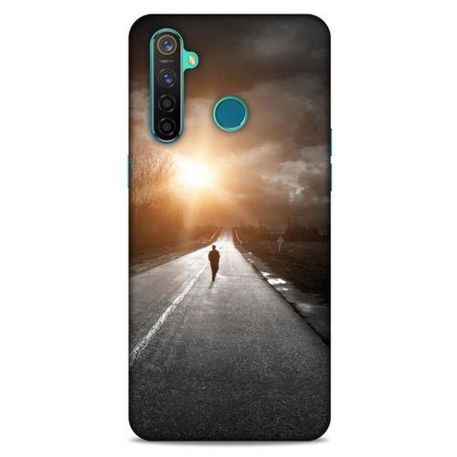 Oppo Realme 5 Pro Kılıf Depresyon (38) Neo Hybrid Kılıf Yeşil Kırmızı Mor