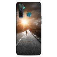 Oppo Realme 5 Pro Kılıf Depresyon (38) Neo Hybrid Kılıf Yeşil Kırmızı Mor